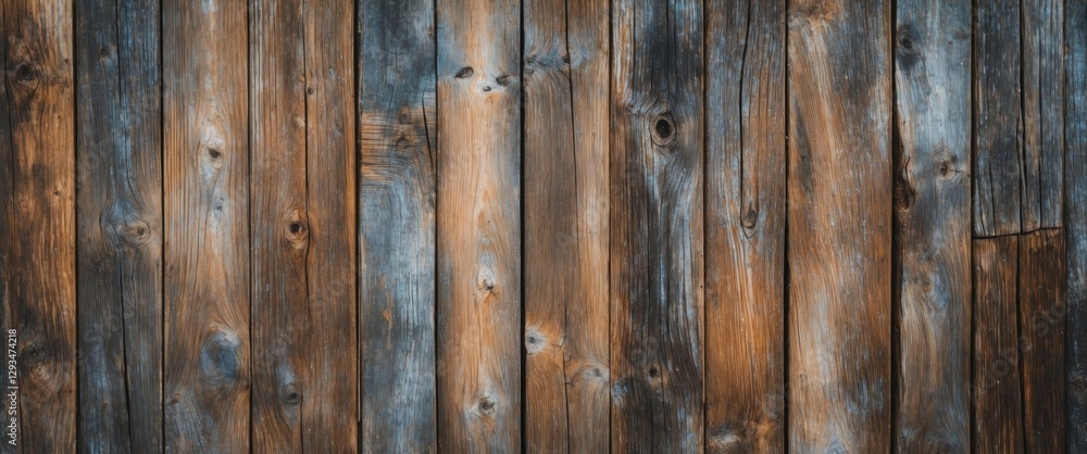 Poster brushed wooden wall texture showcasing rustic charm with unique patterns and rich tones ideal for ba