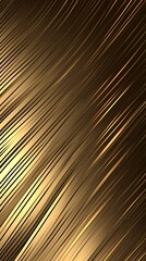 Golden diagonal lines abstract background