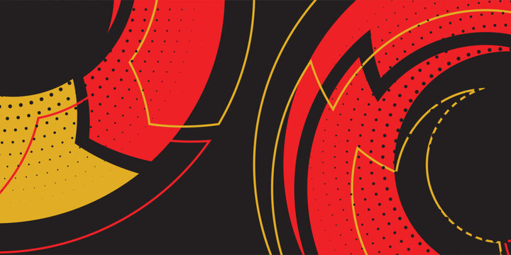 red black gold background banner racing sporty motorsport stripes professional modern abstract technology design, eps10.