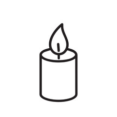 candle design vector