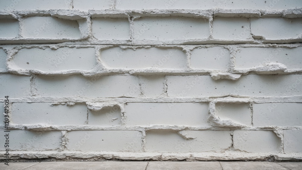 Poster white concrete wall texture with unique uneven surface for modern architectural and design backgroun