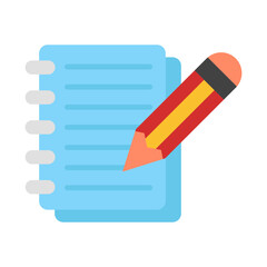 Diary flat icon