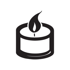 candle design vector