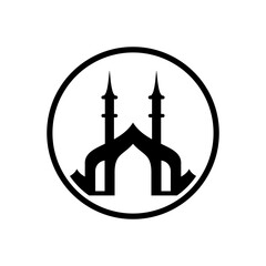 mosque, logo design, vector, icon, symbol, islamic, muslim, architecture, islamic, muslim, islam, travel, religion, background, building, minaret, arabic, dome, ramadan, night, landmark, design, cultu