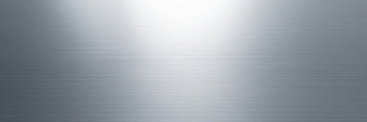 Close-up of brushed silver, showing fine lines and texture, industrial, modern, material