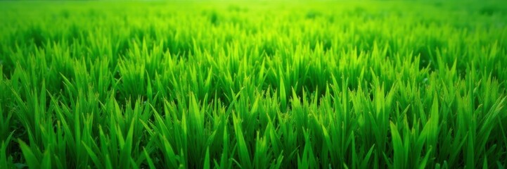 Fototapeta premium Lush green seamless grass texture Ideal for backgrounds , image, repeat