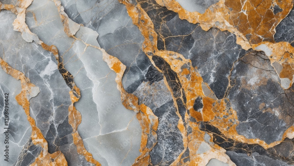 Poster luxurious marble texture featuring intricate patterns and rich colors ideal for tiles and flooring i