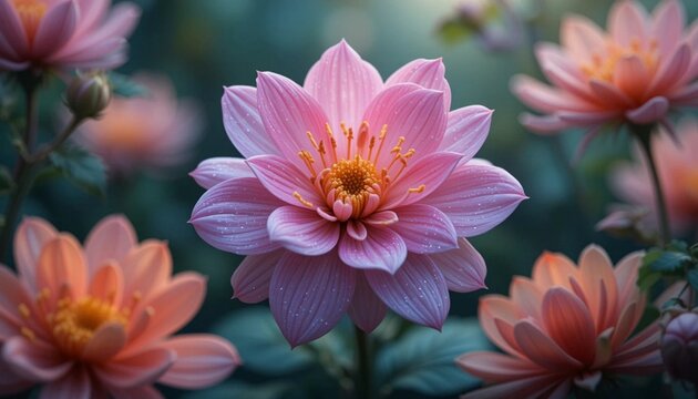 pink lotus flower - Powered by Adobe