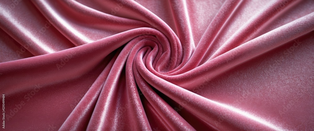 Poster rose gold velvet fabric texture background with smooth surface ideal for elegant designs and promoti