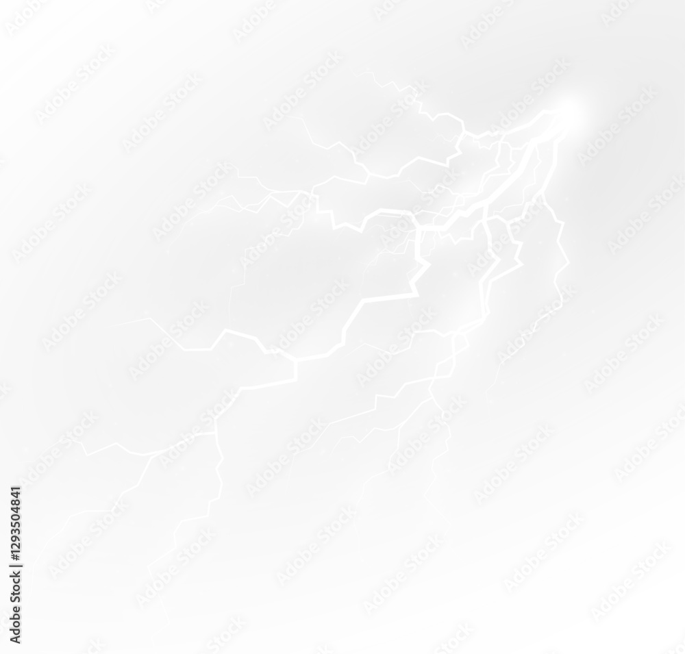 Poster the effect of lightning thunderstorm and lightning