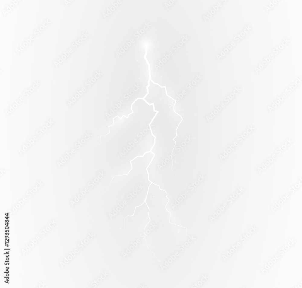 Poster the effect of lightning thunderstorm and lightning