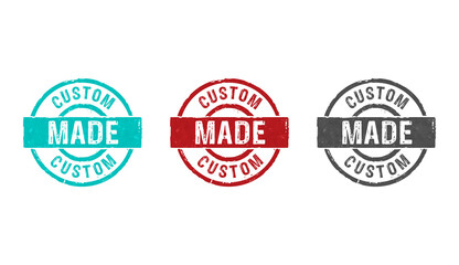 Custom made stamp and stamping