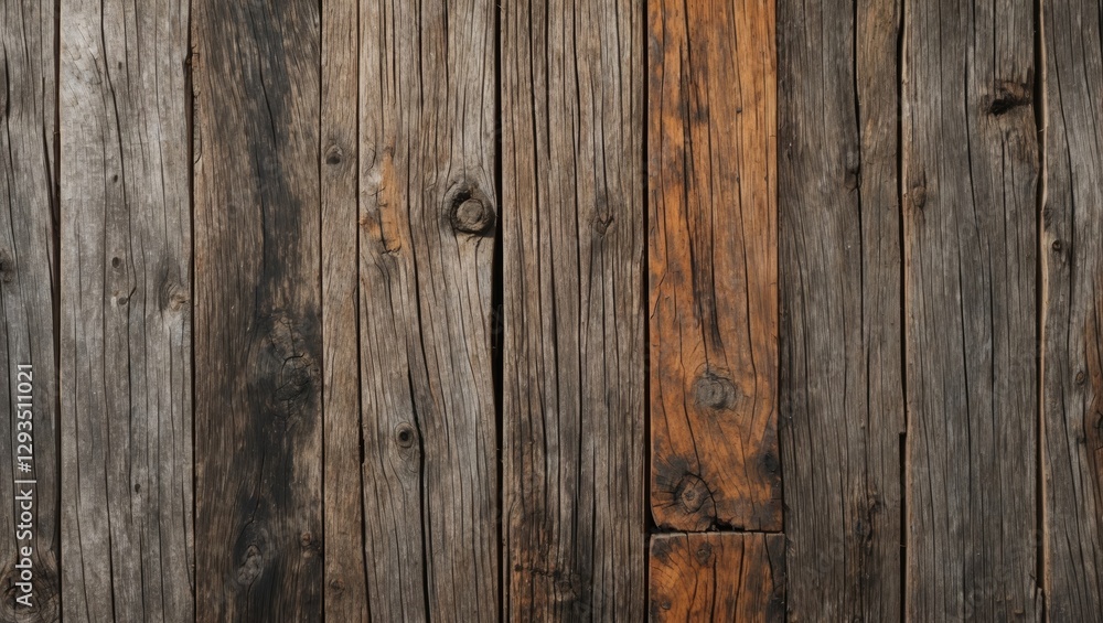 Poster rustic wooden texture in varying shades suitable for adding text or graphic elements in design proje