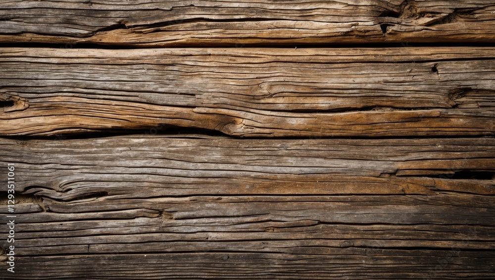 Poster textured old wooden surface with natural grooves and scars creating a rustic and vintage appearance 