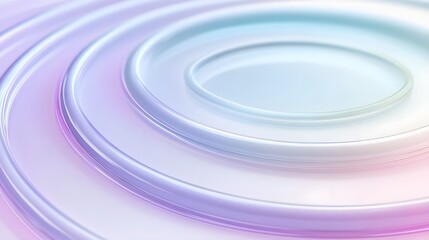 Colorful Abstract Ripple Patterns in a Soft, Dreamy Atmosphere