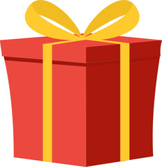 Gift Box Flat Icon