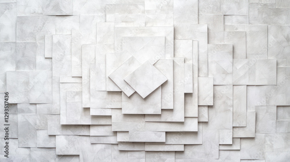 Poster white square pattern texture background design