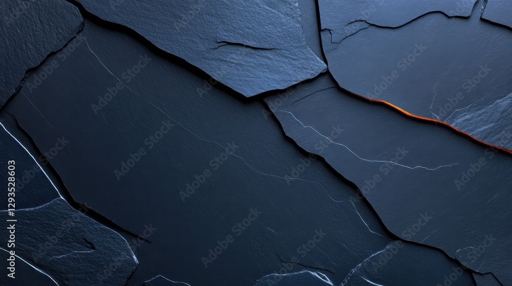 Poster shadow granite background with polished stone texture and subtle shimmer pattern