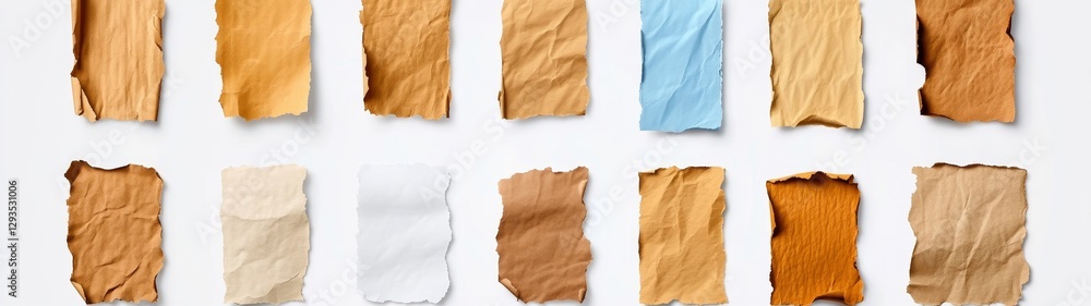 Aufkleber textured paper backgrounds in various colors and tones for design
