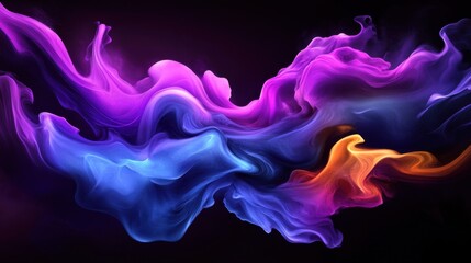 Phantom violet background with ghostly mist texture and ethereal swirl pattern