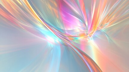 Fototapeta premium Abstract light streaks, pastel colors, glowing background, design element