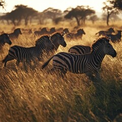 Obraz premium An image of beautiful animal around the world 