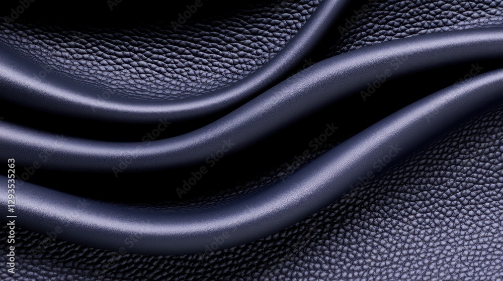 Poster charcoal gray background with artificial leather texture and delicate blurred pattern