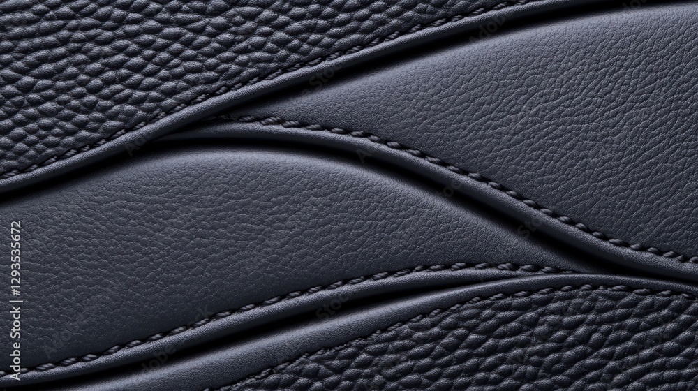 Aufkleber cool gray background with artificial leather texture and gentle blurred pattern