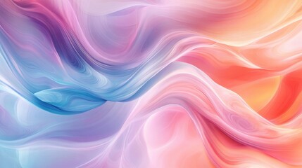 Fototapeta premium Colorful abstract background featuring a mesmerizing blend of colors ideal for artworks, designs, and creative ideas