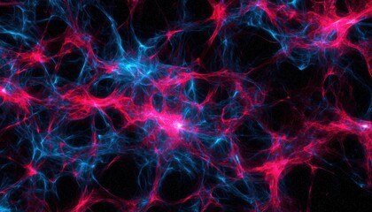 Obraz premium AI omniscience expanding into cosmic dimensions, forming surreal swirling galaxies of pure cybernetic thought