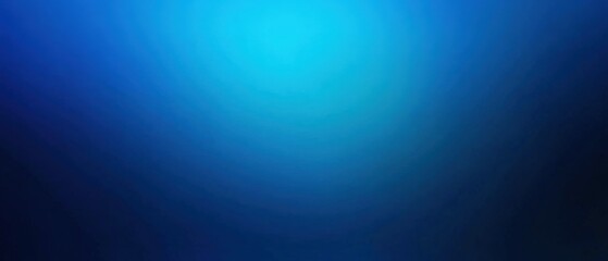 Radiant light shining through a vivid blue background creating a beautiful play of color and a stunning visual effect