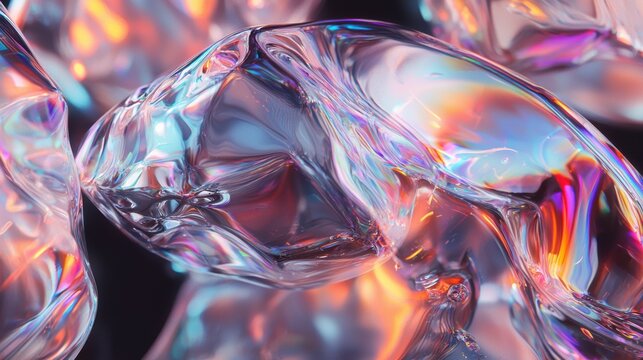 A hacker s dream where time loops infinitely, neon holograms and shattered reflections forming an abstract cybernetic paradox