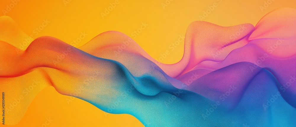 Poster bright and colorful background featuring a variety of hues creating an inviting and vibrant visual e
