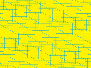 Obraz premium Digital Grid Pattern Design