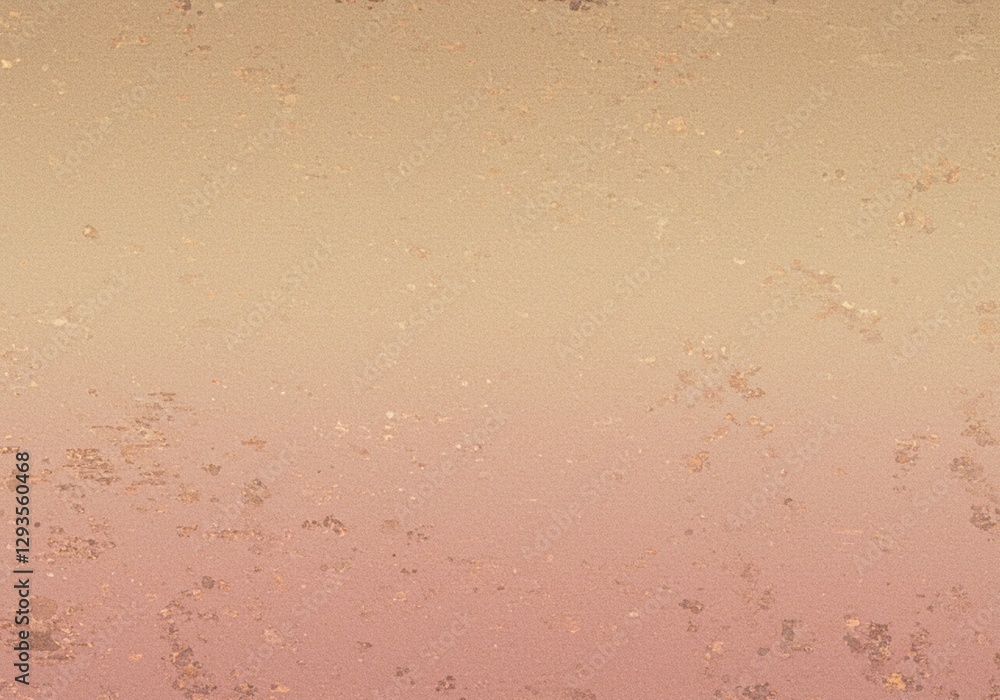 Poster with its subtle transition between cream and pink tones and the scattered specks, this textured grad