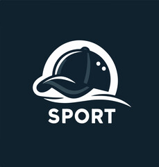 Fototapeta premium vector image of a sport hat
