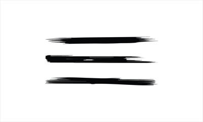 Paint Brush Strokes Set, watercolour grunge brush strokes collection Free Vector. paint brush stroke template collection. Collection black dirty design element. Grunge brush stroke, paint artistic set