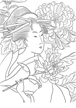 GEISHA and flowers