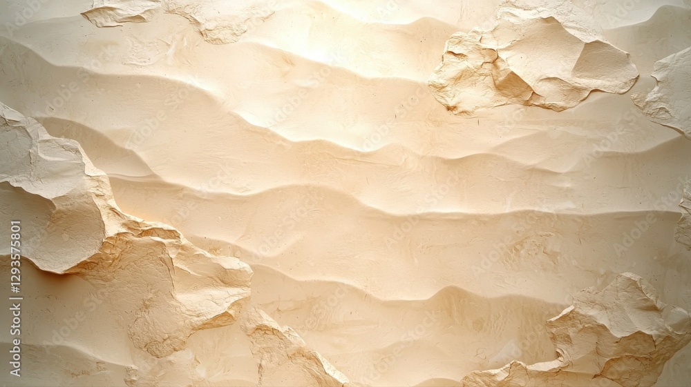 Aufkleber textured beige abstract background resembling layered paper for creative projects and design inspira