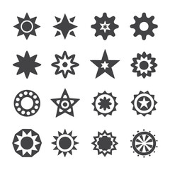 star icon, star icon set
