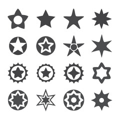 star icon, star icon set