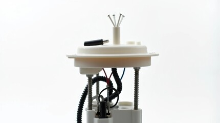 Close-up of Car Fuel Pump Connector