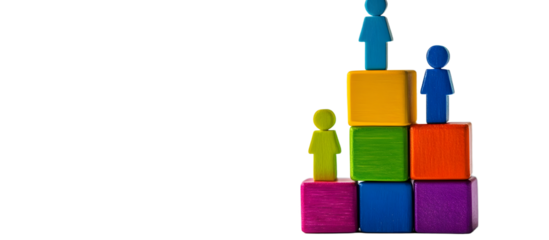 DEI diversity equality and inclusion symbol Concept terms DEI diversity equality and inclusion on blocks Attractive white background Business DEI diversity equality and inclusion theme Copyspace