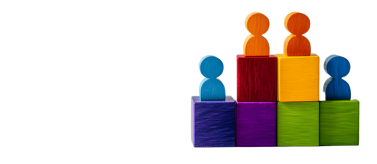 DEI diversity equality and inclusion symbol Concept terms DEI diversity equality and inclusion on blocks Attractive white background Business DEI diversity equality and inclusion theme Copyspace