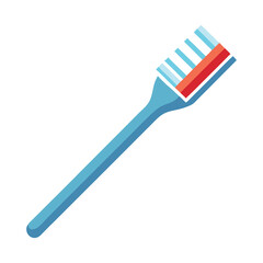 toothbrush icon vector design on white background 