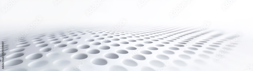 Aufkleber abstract white surface with raised dots and soft gradients effect