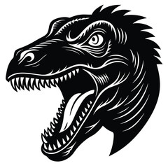  dinosaur head icon 