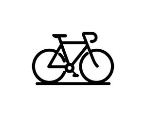 Obraz premium bicycle icon vector illustration