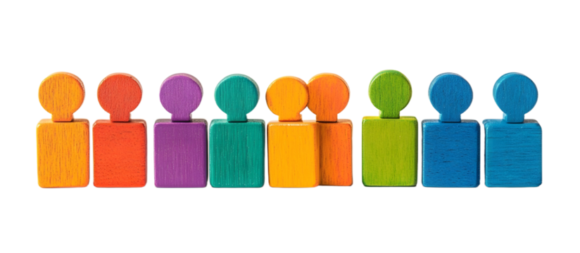 DEI diversity equality and inclusion symbol Concept terms DEI diversity equality and inclusion on blocks Attractive white background Business DEI diversity equality and inclusion theme Copyspace