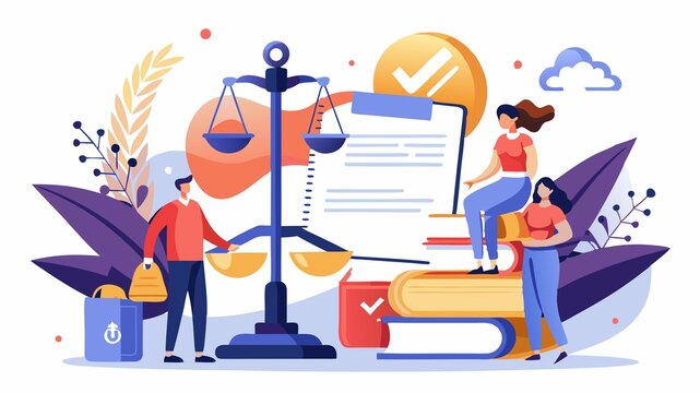 The image highlights the common experience of scrolling endlessly through complex legal jargon.